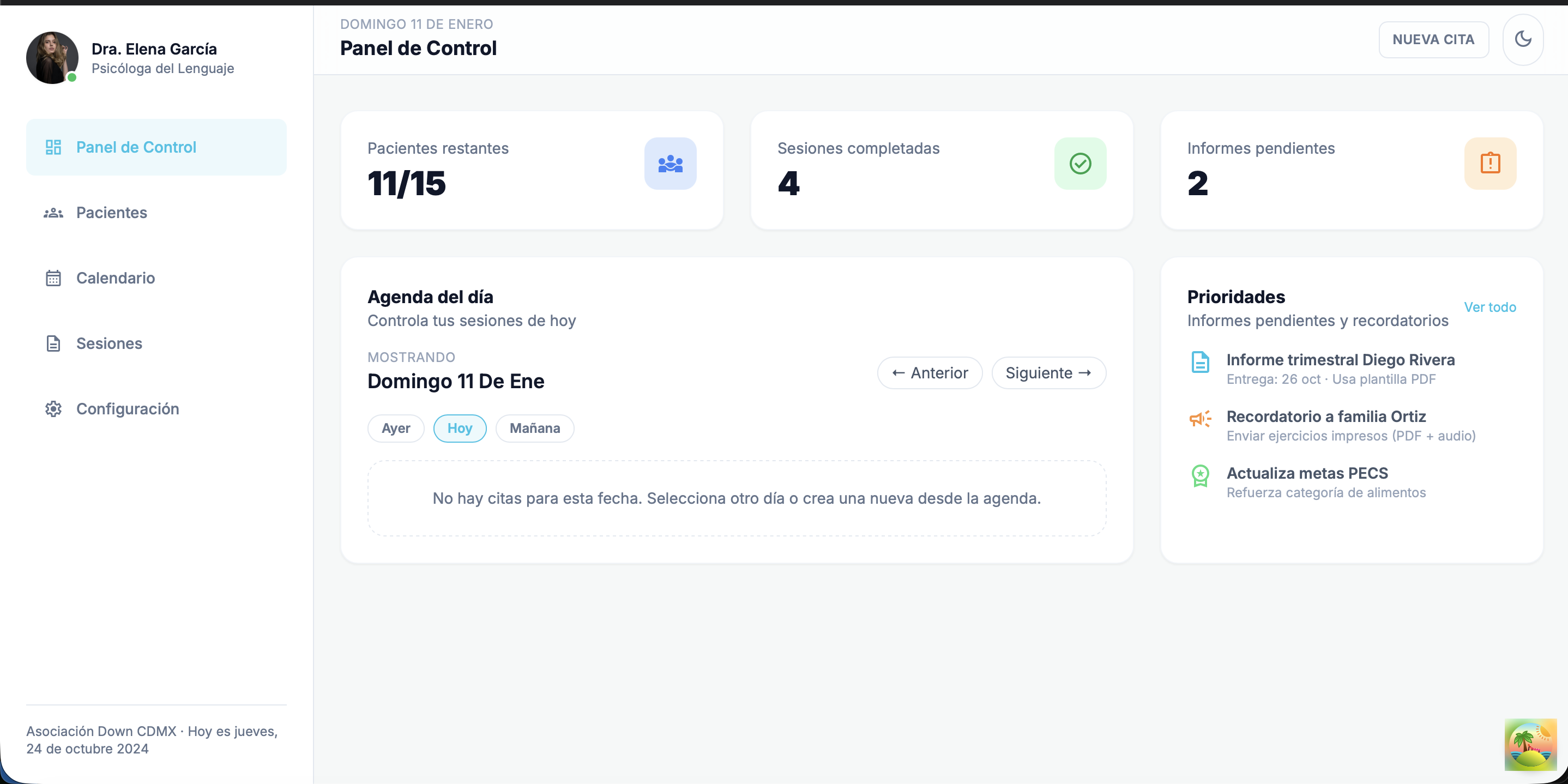 Software de psicología clínica